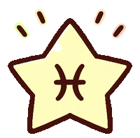 dreamhugo star shine pisces constellation Sticker