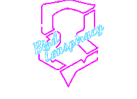 Neon Flash Sticker by Bird Conspiracy
