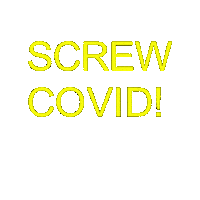 Covid Sticker by Stoneham Press