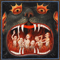 Animation Fire GIF by k335h