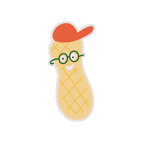 Peanut Geneva Sticker by LesHallesDeLaJonction