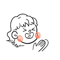 Excited Animation Sticker by Koleksi Kreasita