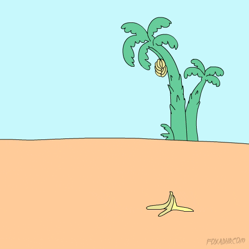 Banana Peel Lol GIF by Animation Domination High-Def