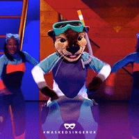 Dance Water GIF by The Masked Singer UK & The Masked Dancer UK