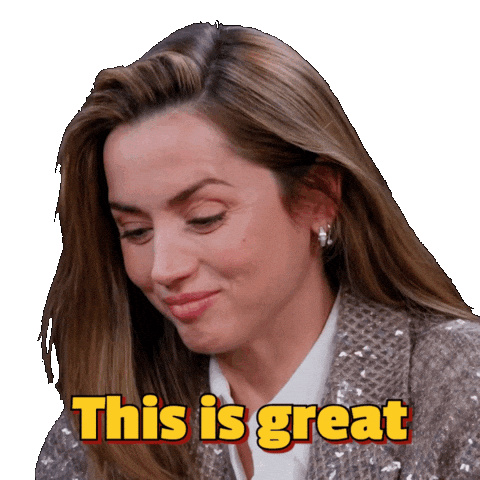 Awesome Ana De Armas Sticker by First We Feast
