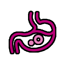 termedia giphygifmaker stomach Sticker