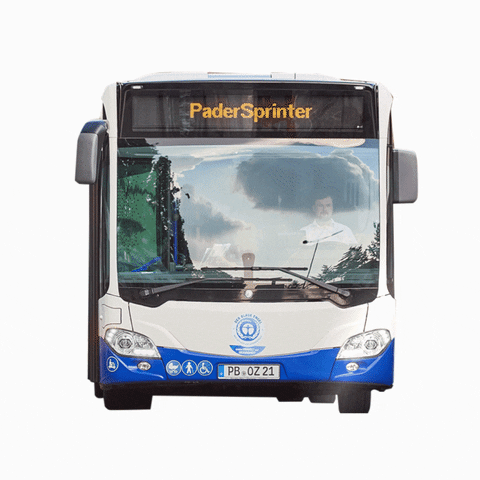 PaderSprinter giphyupload bus paderborn öpnv GIF