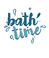 Badglueck bad bath time gemütlich badezimmer Sticker