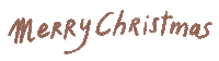 Merry Christmas Sticker by Catharina Stewart