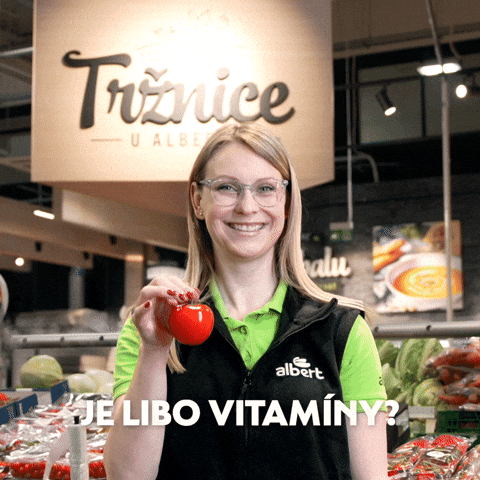 Cheers Here You Go GIF by Albert Česká republika