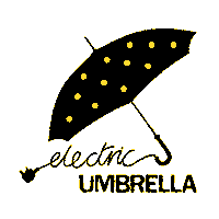 ElectricUmbrella logo uk charity electric Sticker