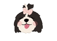 Happy Dog Sticker