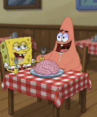 Hungry Spongebob GIF