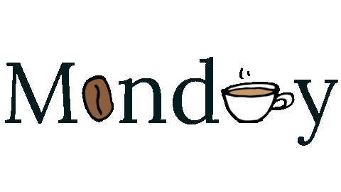 Coffee Monday Sticker