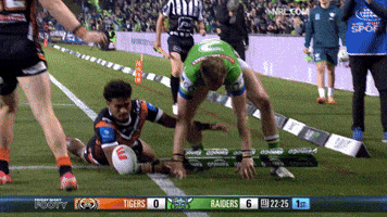 Nrl Stuart GIF by Canberra Raiders