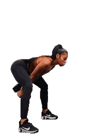 takeepfit workout training black woman black girl Sticker