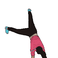 Animation Tumbling Sticker