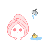 Duck Love Sticker by Handduk