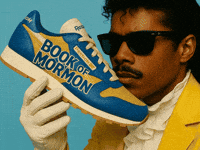 Book Of Mormon Shoes GIF by Jukebox Saints