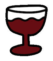 Drink Wine Sticker by orlandosoyyo