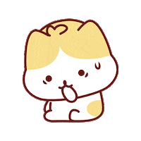 Cat Sticker by bluesbear