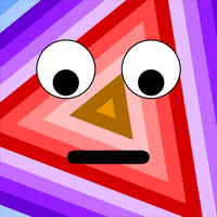 Art Eye Roll GIF by Jen Stark