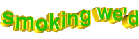 weed smoking Sticker by AnimatedText