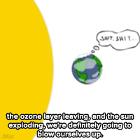 i am le tired end of the world GIF