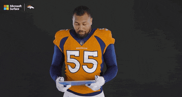Denver Broncos Astronaut GIF by Broncos