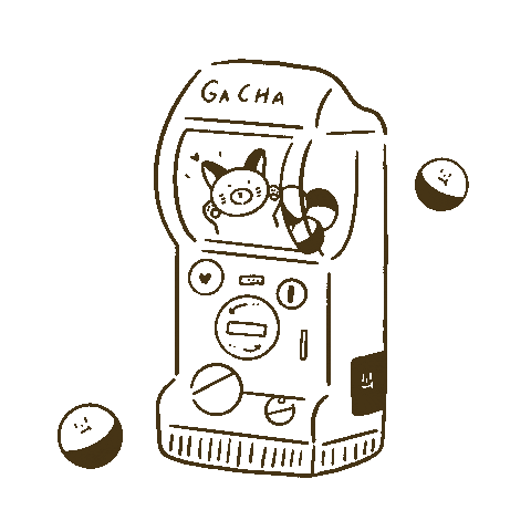 Gacha Sticker