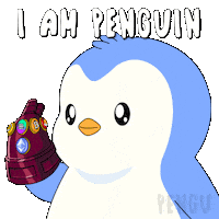 Marvel Penguin Sticker by Pudgy Penguins