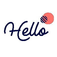 Good Day Hello Sticker by Pinglo
