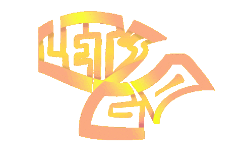Celebrate Lets Go Sticker