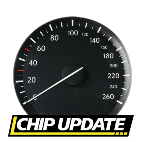 CHIP-UPDATE car speed fast auto Sticker