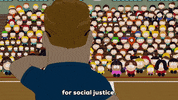 speech talking GIF by South Park 