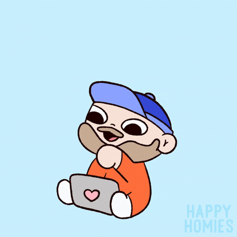 HappyHomies giphyupload kawaii good morning morning GIF