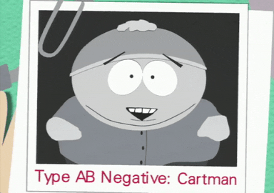 eric cartman blood type GIF by South Park 