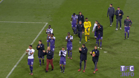 ligue 1 applause GIF by Toulouse Football Club