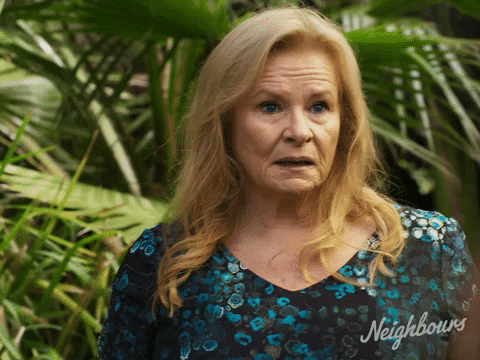 Dunno Whatever GIF by Neighbours (Official TV Show account)