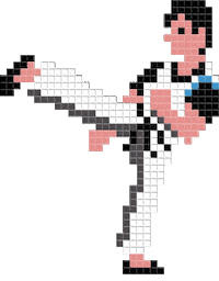 kung fu space Sticker