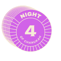 Jewish Hanukkah Sticker by Chabad on Campus