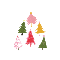 Christmas Tree Sticker by BLAKE SEVEN