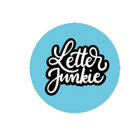 letterjunkie letterjunkie Sticker