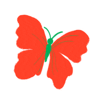 Butterfly Love Sticker by Manon Louart