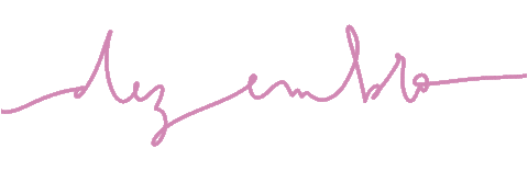 Calligraphy December Sticker