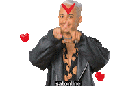 Heart Love Sticker by Salon Line