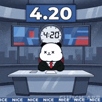 Blaze It Breaking News GIF by Kanpai Pandas