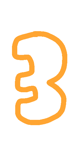lifeissushi 3 three number サン Sticker