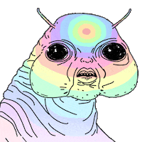 Tripping Acid Trip Sticker by PHAZED