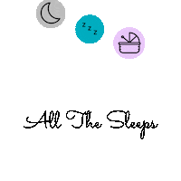 Baby Sleep Sticker by All The Sleeps